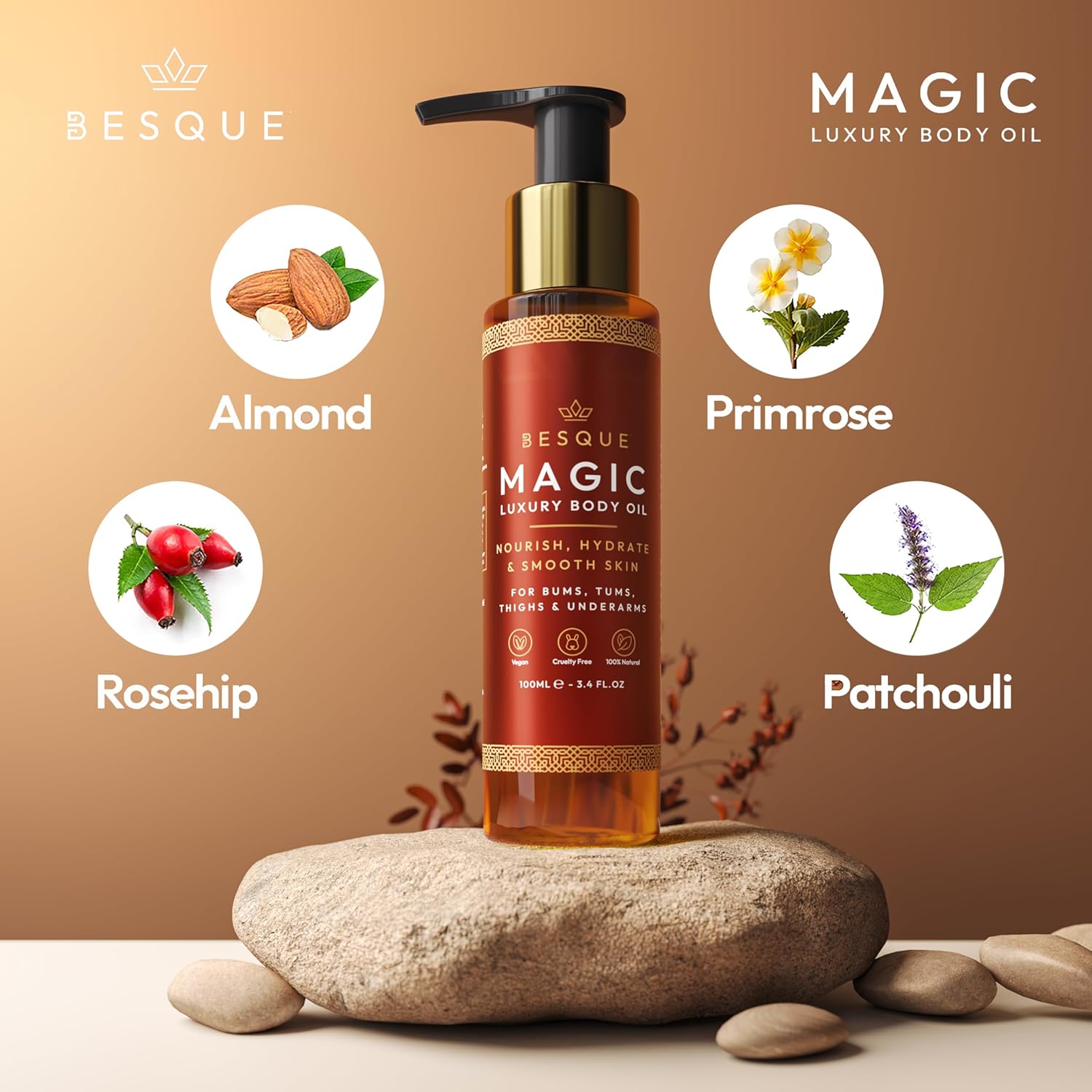 Besque Magic Body Oil Elixir